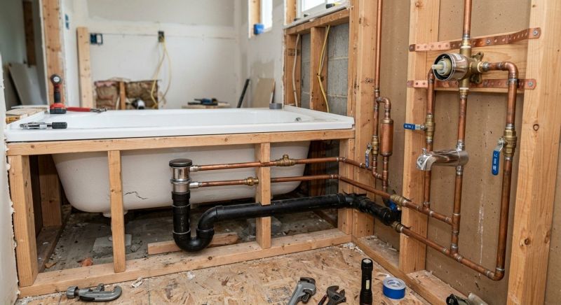 Shower Tub Installation in Manchester, NH
