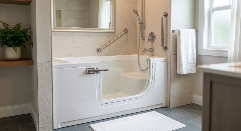 Step In Tub Installation in Hunterdon County, NJ